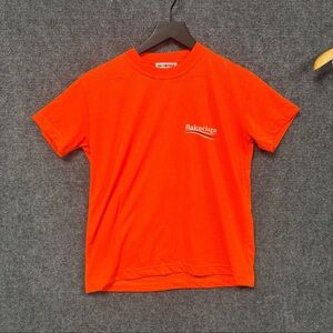 Balenciaga Wardrobe Political Campaign Unisex Orange T-Shirt M